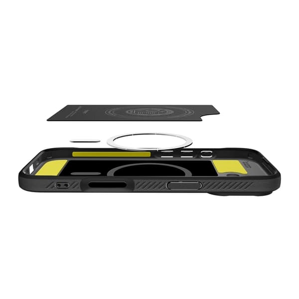 Spigen telefontaske til iPhone 17 Magsafe Rugged Armor - Mat Sort Svart