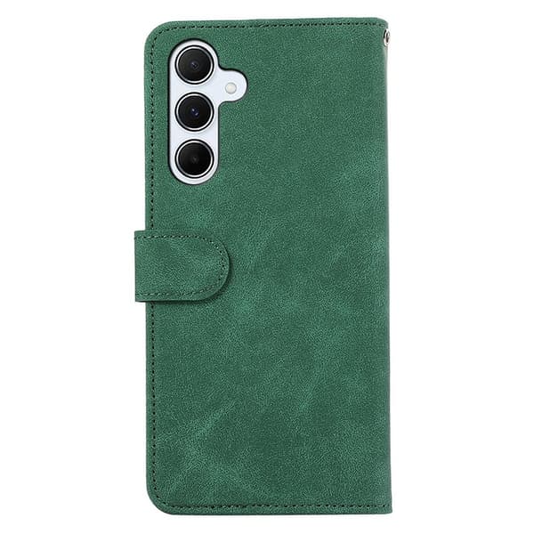 ABEEL Samsung Galaxy S25/S24 Plånboksfodral Konstläder RFID Grön