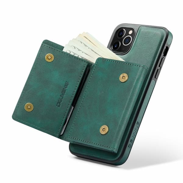 DG.MING M6 Series Mobilskal till iPhone 11 Pro Max Magnetiskt Grön