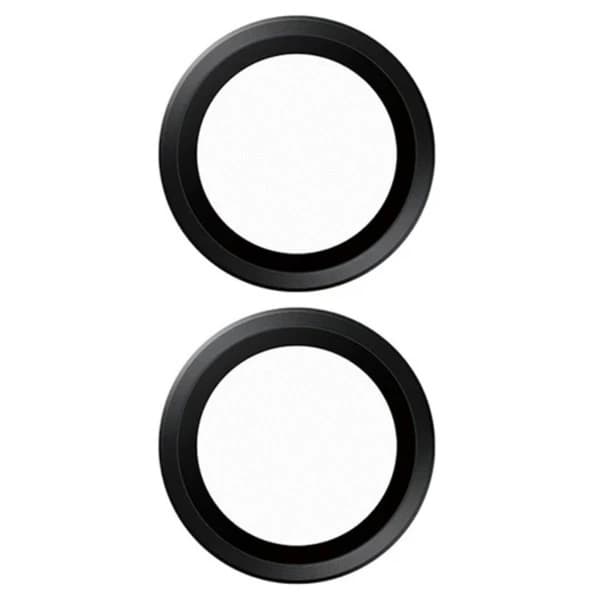 PanzerGlass iPhone 16/16 Plus Kameralinsskydd Härdat Glas Black