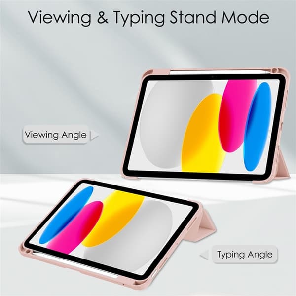 iPad 10.9 (2022) Fodral Shockproof - Roséguld Roséguld