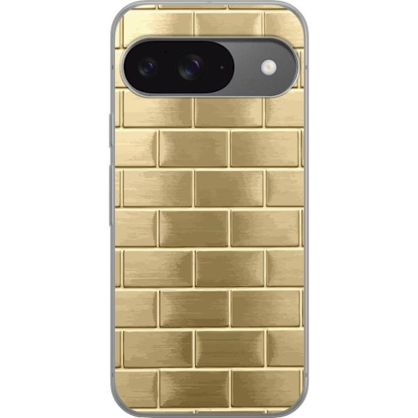 Mobilskal till Google Pixel 9 med Gyllene Murstenar