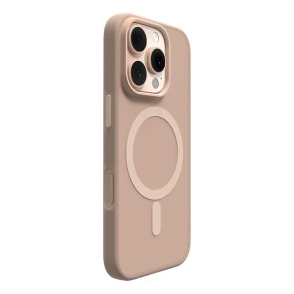Puro Mobilskal till iPhone 16 Pro Max Magsafe Daylight Silikon - Beige Beige