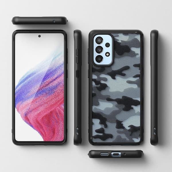 Ringke Fusion Matte Skal Galaxy A73 - Svart Svart