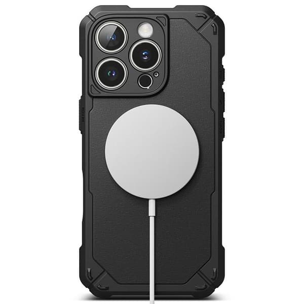 Ringke Telefontaske til iPhone 16 Pro Max Magsafe Rugged Gear - Sort Svart