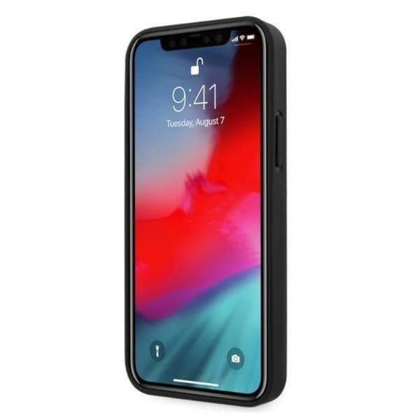 BMW iPhone 12/12 Pro Skal Læder - Sort Black