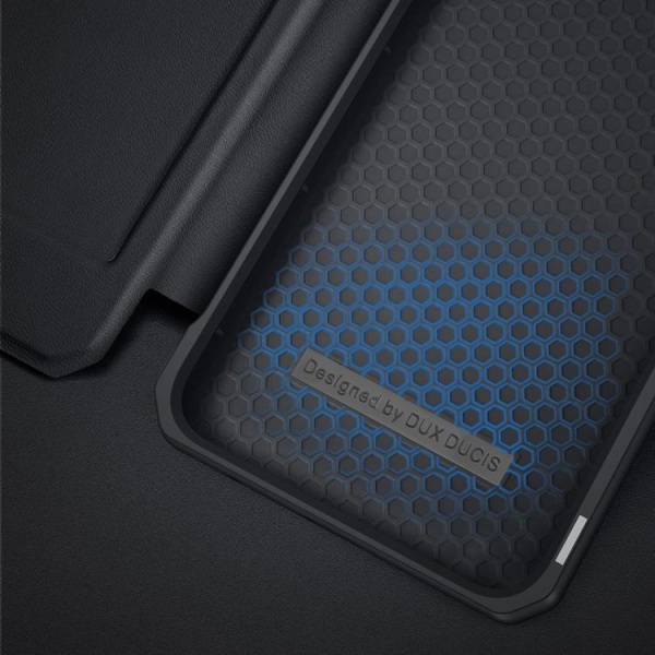 Dux Ducis Galaxy A73 Wallet Case Skin X Holster - musta