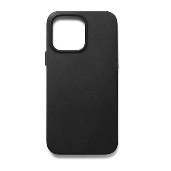 Mujjo iPhone 14 Pro Max Skal Magsafe Full Läder - Svart Svart