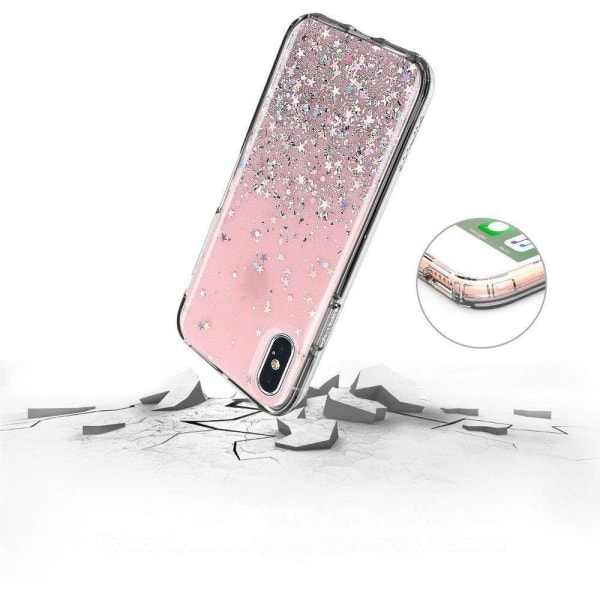Wozinsky Star Glitter iPhone 12 Pro Max -kuori, vihreä Green