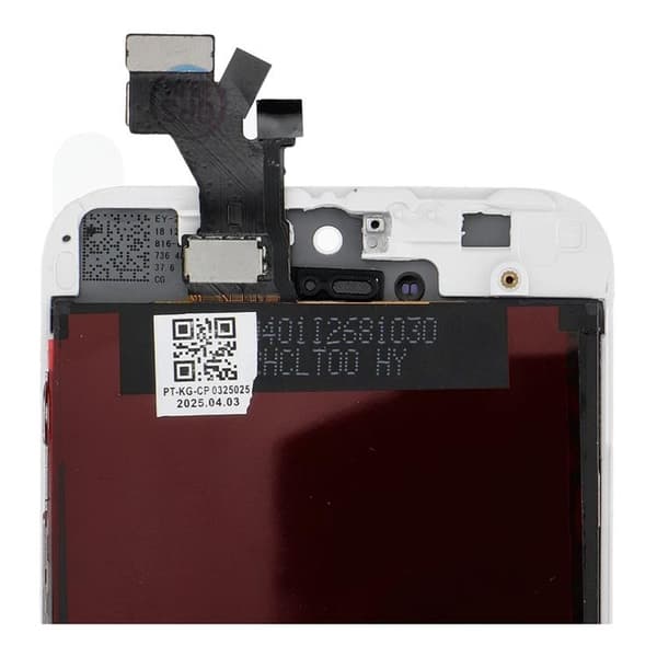 iPhone 5G Skärm med LCD-display FixCell High Light - Vit Vit