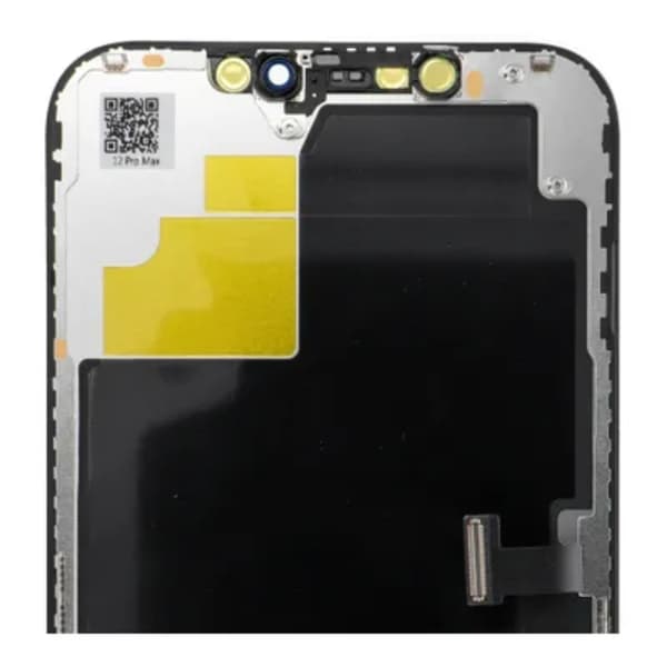 iPhone 12 Pro Max-skærm med LCD-skærm FixCell SOFT OLED Svart