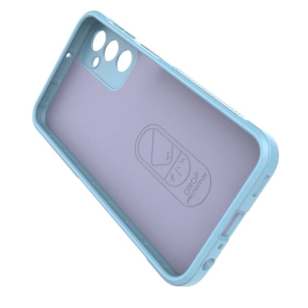 Galaxy A24 4G -puhelinkuori Magic Shield - vaaleansininen Blå
