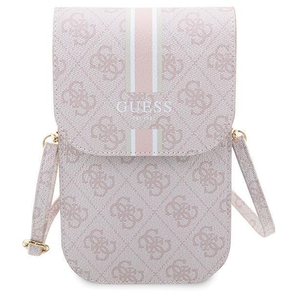 Guess Halsbandsfodral Stripes - Rosa