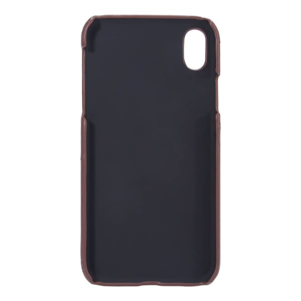 ONSALA Mobilskal Brun med Kortfack iPhone X/XS Brown