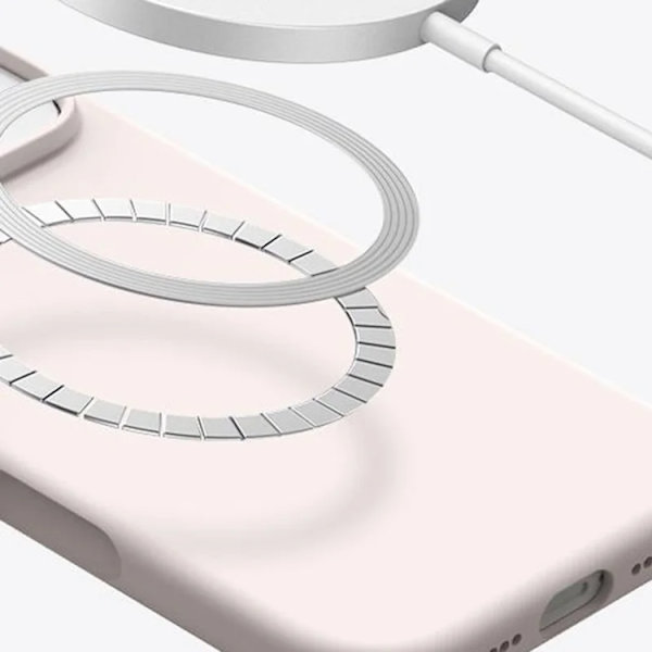 Mobilskal till iPhone 14/13 MagSafe Ultra Thin Silicone Grå
