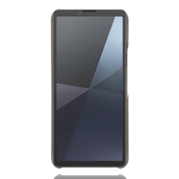 Mobilskal till Sony Xperia 10 VII Calfskin Texture PU-Läder - Grå Grå