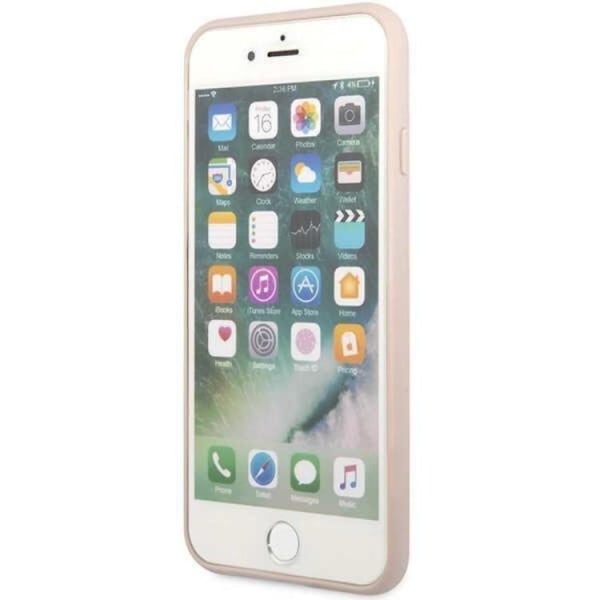 Guess iPhone 7/8/SE (2020/2022) Mobilskal 4G Stripe - Rosa