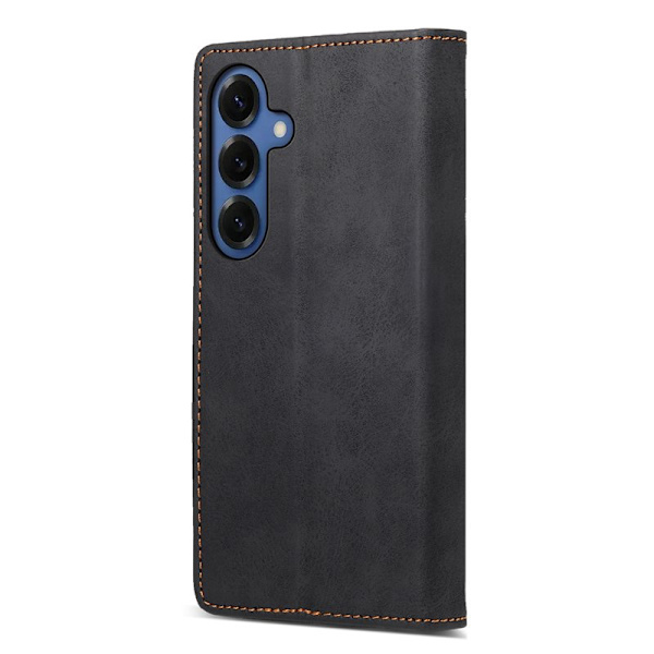 Plånboksfodral för Samsung Galaxy S26 RFID Blocking Konstläder - Svart