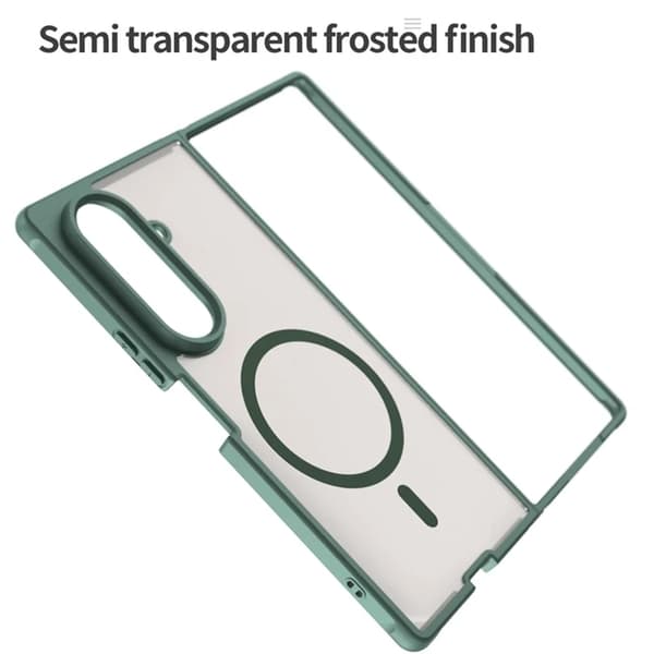 Mobilskal till Galaxy Z Fold 7 5G MagSafe Anti Drop - Grön Grön