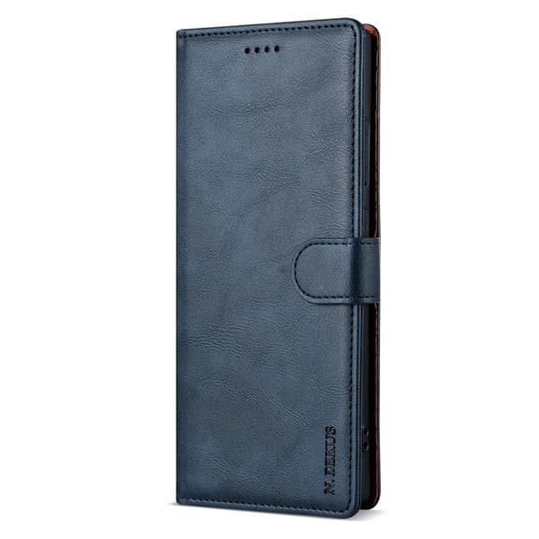 N.BEKUS Samsung Galaxy S26 Ultra Plånboksfodral Konstläder - Blå