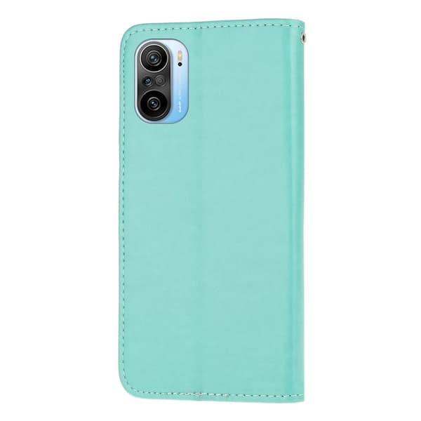 Butterfly Plånboksfodral till Xiaomi Mi 11 - Turkos Turkos