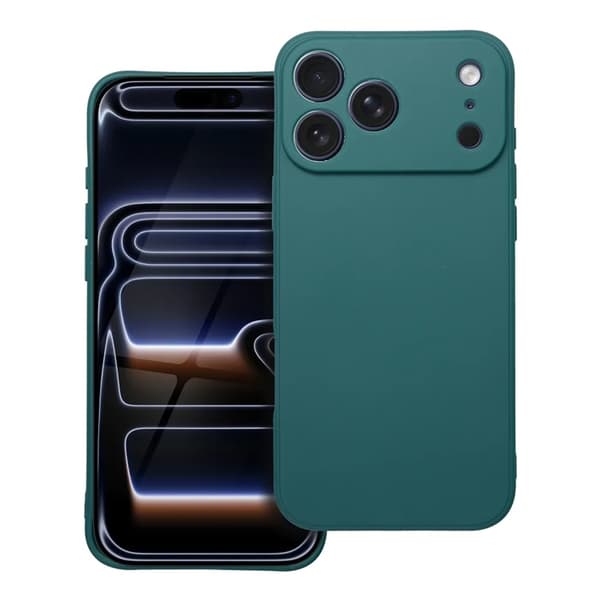 Telefontaske til iPhone 17 Pro Max Matt - Mørkegrøn Grön
