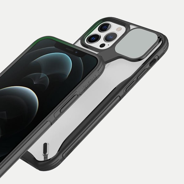 Nillkin Cyclops Foldable Kickstand Skal iPhone 13 Pro Max - Svart Svart