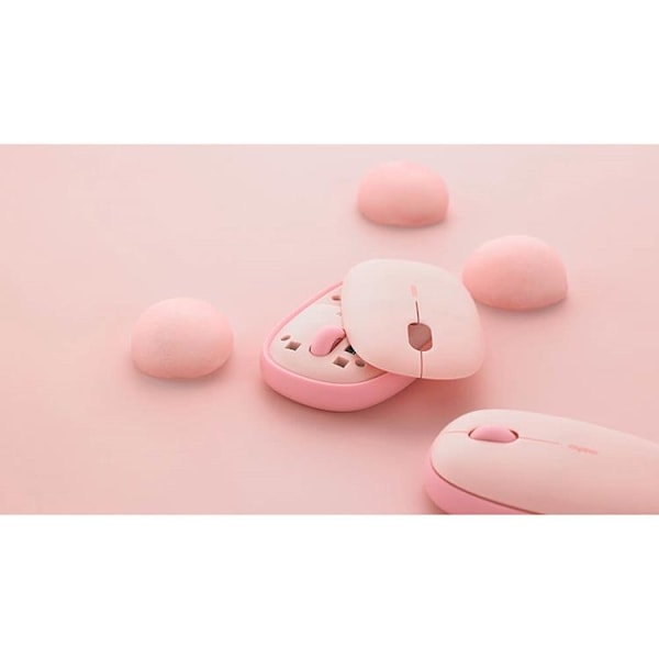 Rapoo Trådlös Mus M660 Silent Multi-Mode - Rosa