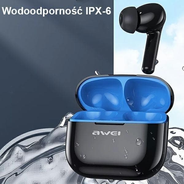 Awei Bluetooth In-Ear Hörlurar T1 Pro - Svart Black