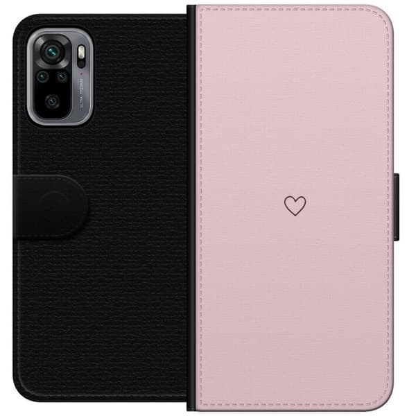 Plånboksfodral till Xiaomi Redmi Note 10S med Litet Hjärta