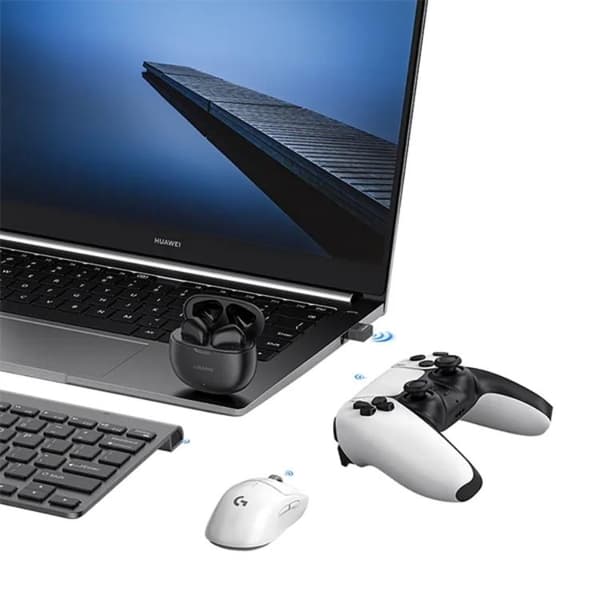 USAMS USB Adapter Bluetooth - Svart Svart
