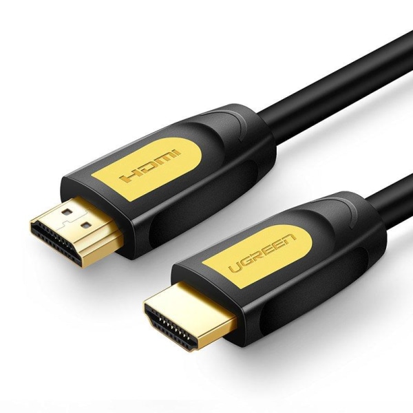 UGrønt HDMI-kabel 19 pin 1,4v 4K 60Hz 30AWG 2m Sort Black