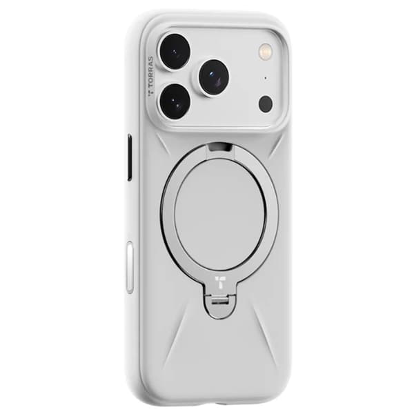 TORRAS Mobilskal till iPhone 17 Pro Max MagSafe Liquid Silikon - Vit Vit