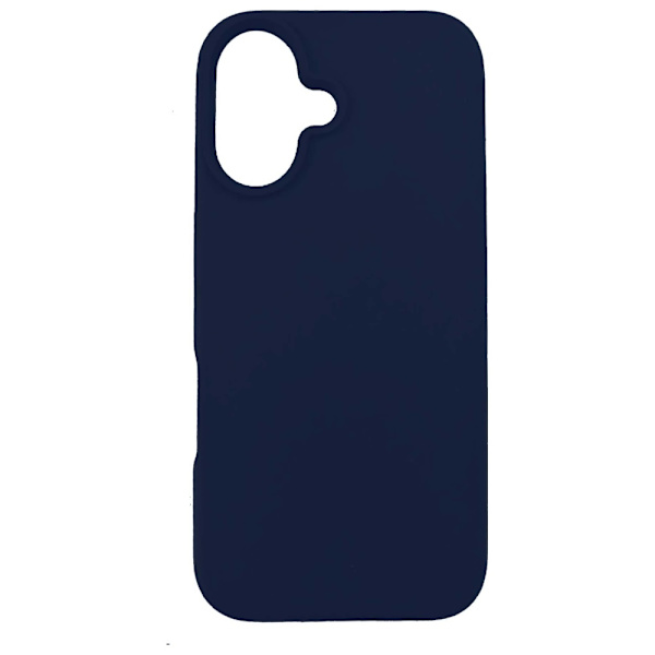 3MK Mobilskal till iPhone 16 6.1 Silikon - Marinblå