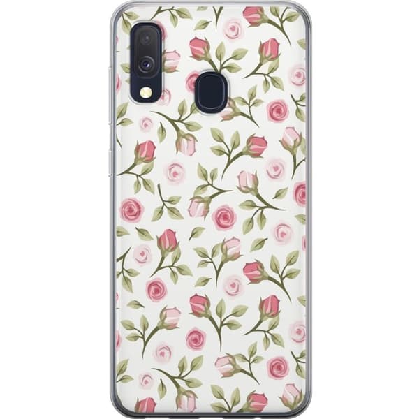 Mobilskal till Samsung Galaxy A40 med Blommigt