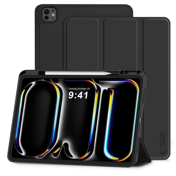 Tech-Protect iPad Pro 13 (2024) Etui - Sort Svart