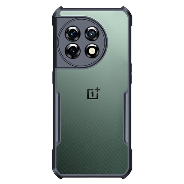XUNDD Mobilskal till OnePlus 11 5G Shockproof Laser Texture Svart
