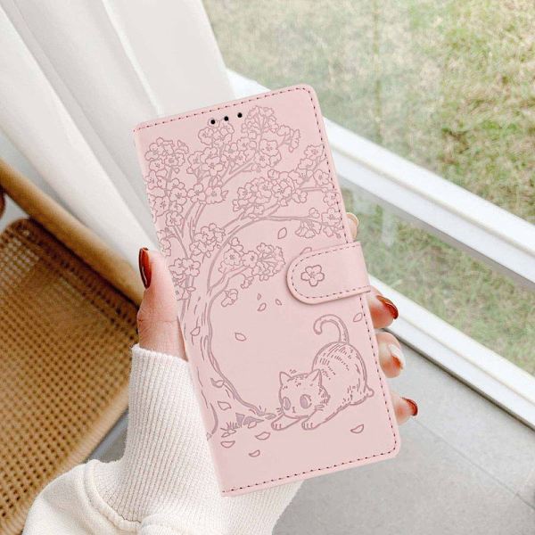 Plånboksfodral för Samsung Galaxy S26 Konstläder Ställ - Rosa