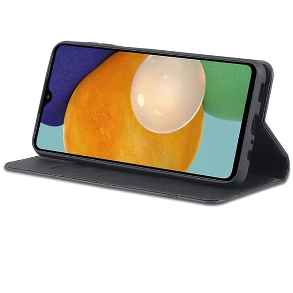 AZNS Samsung Galaxy A13 Plånboksfodral i Konstläder - Svart