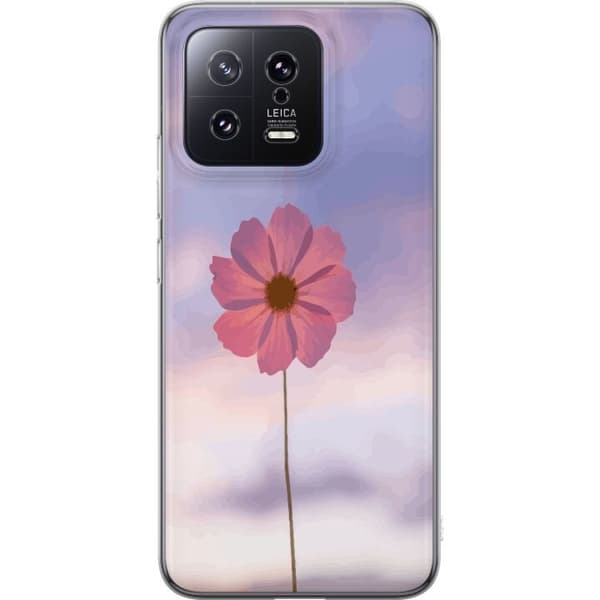 Mobilskal till Xiaomi 13 med Rosa blomma