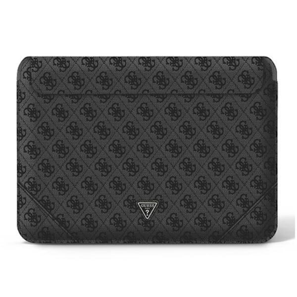 Guess Datorfodral 16'' 4G Uptown Triangle Logo - Musta