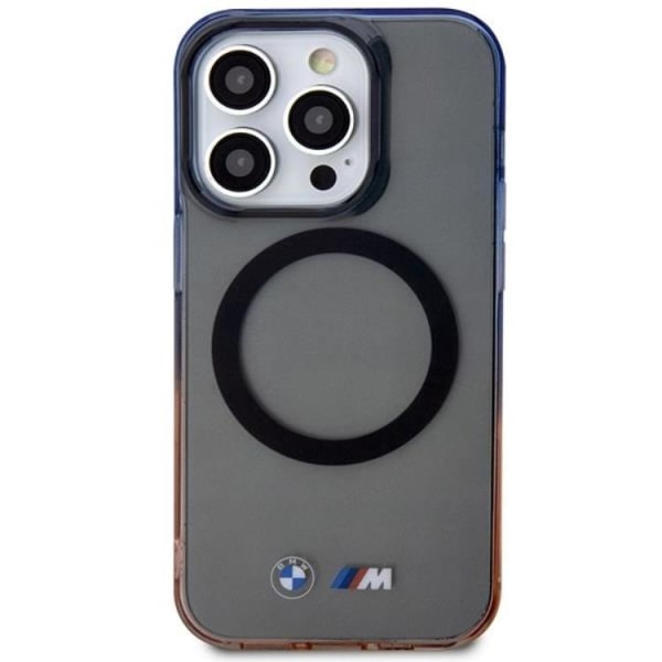 BMW iPhone 14 Pro Max Mobile Case Magsafe Gradient Puskuri - harmaa