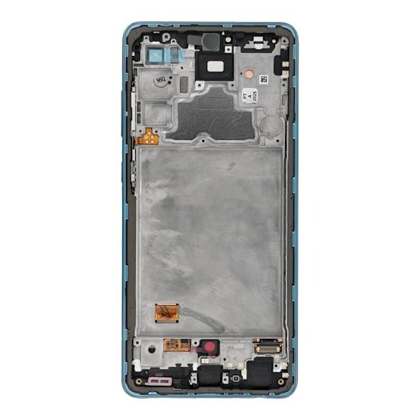 SAMSUNG A72 Skärm med LCD-display A725F ServicePack - Blå