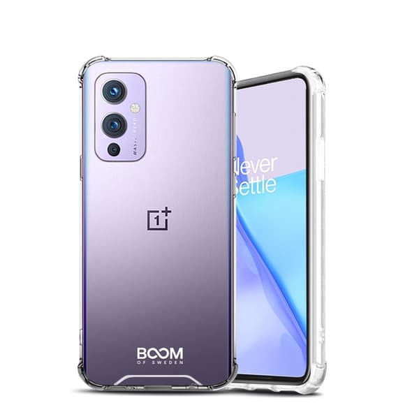 Boom Shockproof Skal till OnePlus 9 (NR) Transparent