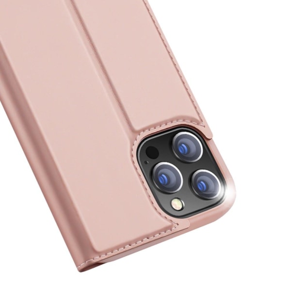 Dux Ducis Skin -sarjan lompakkokotelo iPhone 13 Pro Max - RoseGol