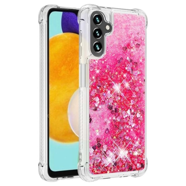 Galaxy A34 5G Mobilskal YB Quicksand Glitter TPU - Pink