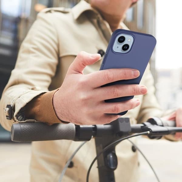Telefontaske til iPhone 16e Matt - Blå Blå