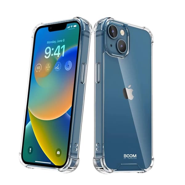 Boom Shockproof Skal till iPhone 14 Plus Transparent