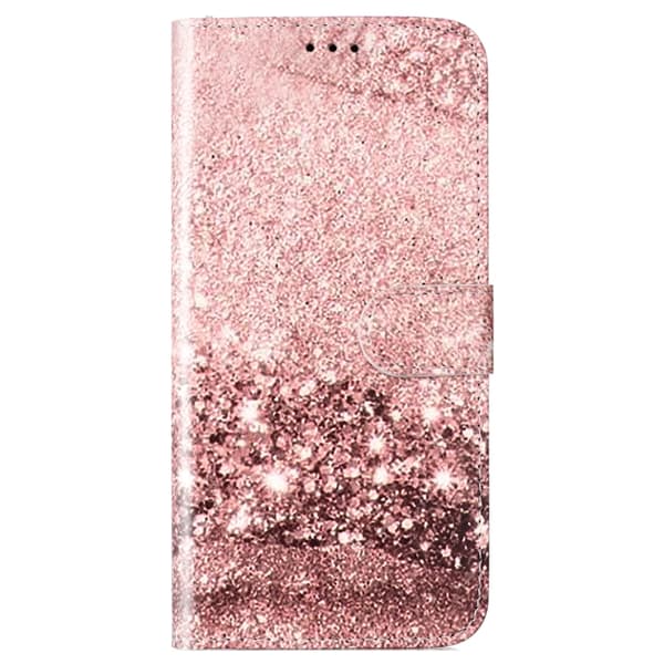 Sony Xperia 1 VII Konstläder Plånboksfodral Marble Painted - Roséguld Roséguld