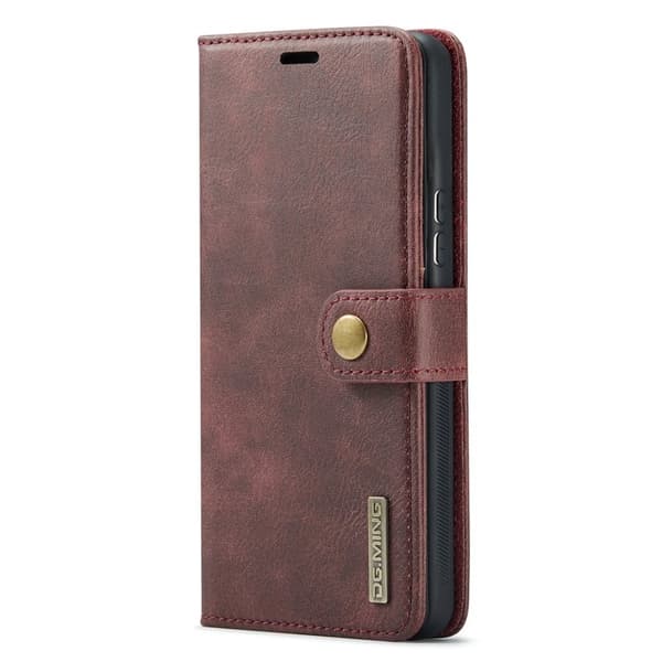 DG.MING Samsung Galaxy A53 5G Flip Plånboksfodral Röd